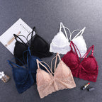 Five Color Lace Tube Top with Straps