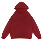 Loose All-matching Solid Color Sports Pullover Hooded Sweater Men | Streetwear