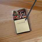 Basset Hound Cozy Christmas Sticky Note Holder