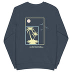 Unisex Neon Nights Organic Sweatshirt | Streetwear