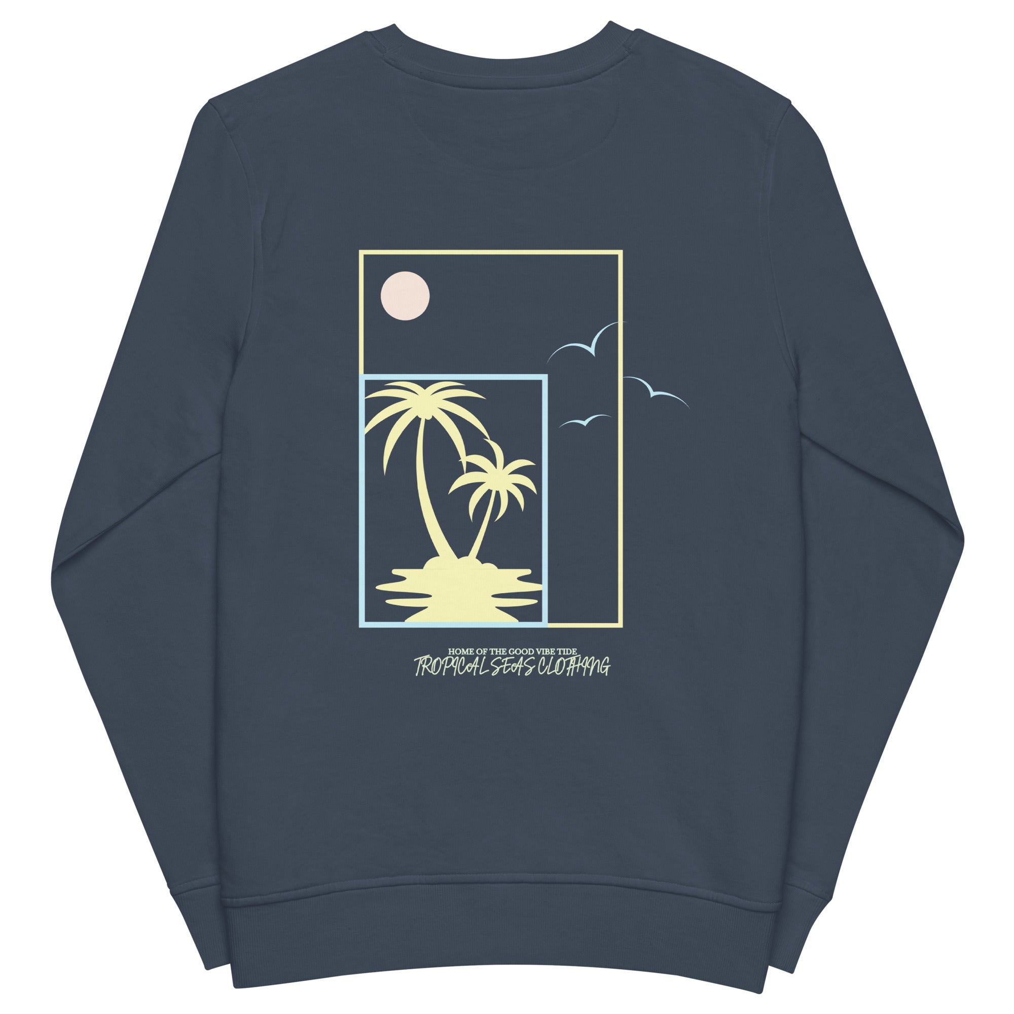 Unisex Neon Nights Organic Sweatshirt | Streetwear