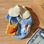 Warm Knitted Cartoon Pet Sweater