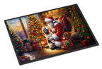 Havanese and Santa Claus Doormat