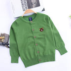 Classic Boys Knit Cardigan - Thin Jacket for Kids