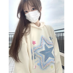 XINGX Embroidered Hooded Sweater