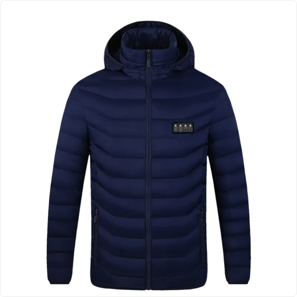 Men's District 21 Smart Heated Cotton-Padded Jacket