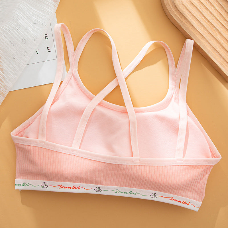 Girls' Soft Tube Top Training Bra