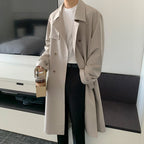Men's Coat - Trendy British Style, Korean Version