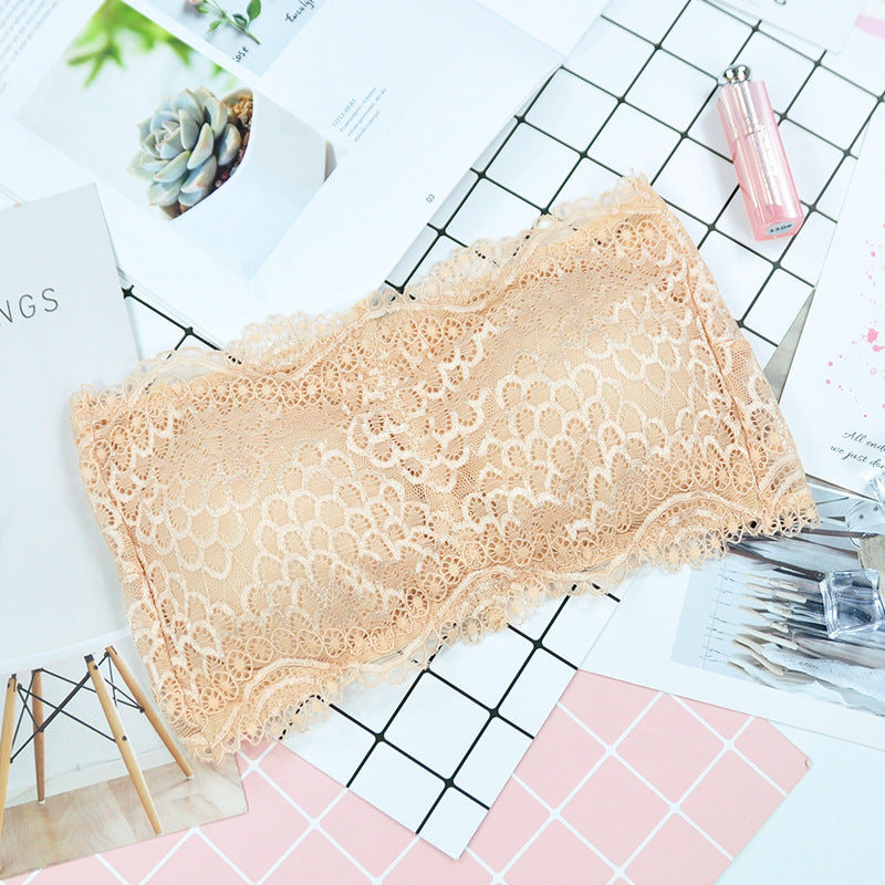 Lace Strapless Short Sexy Lingerie for Girls