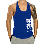 Men's Sports Tank Top - Breathable Loose Fit T-Shirt