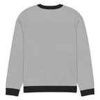 Knitted Whale Tail crew neck sweater