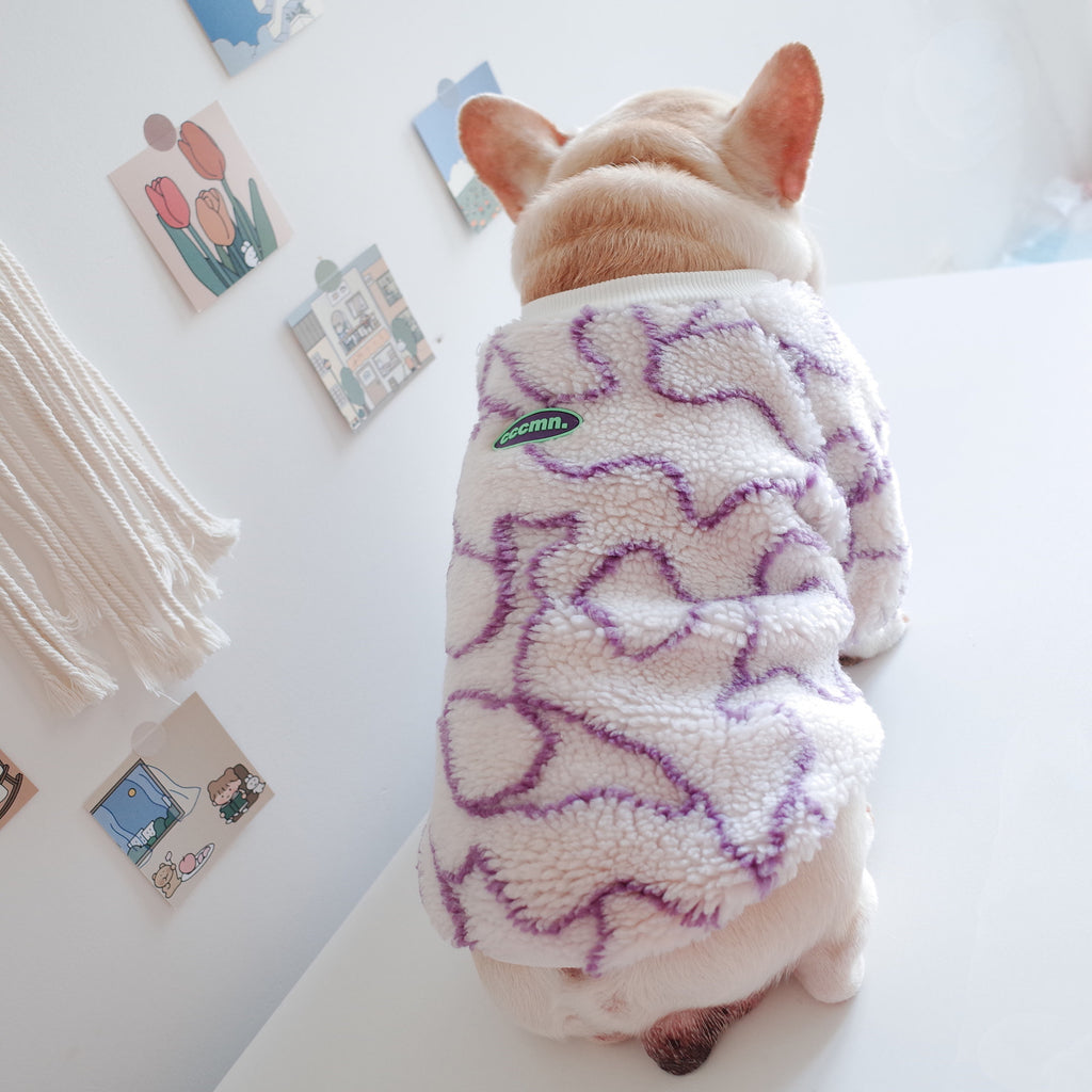 Thickened Fleece Coat for Autumn and Winter Dogs