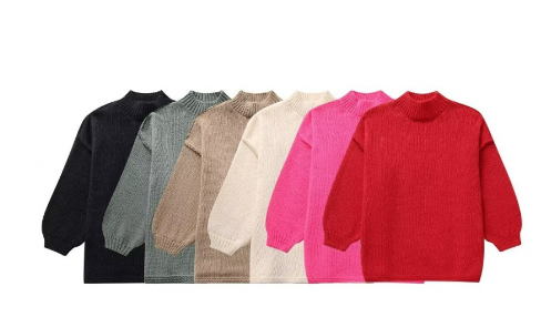 Isaura Sweater - New American Style Knit Pullover (One Piece)