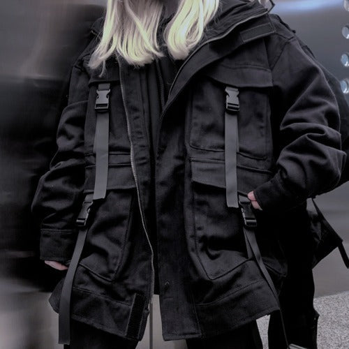 Women's Loose Multi-Pocket Versatile Autumn Jacket
