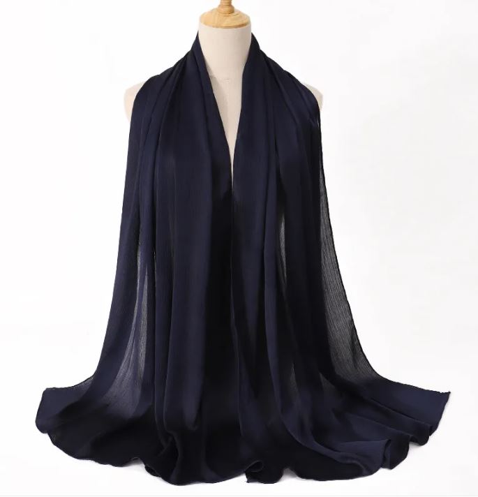 Cross-border Arrival Malaysia Wrinkle All-match Scarf