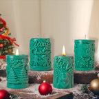 Christmas Candle Silicone Mold