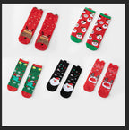 Funny Cartoon Christmas Socks with Stereo Ears for Ladies