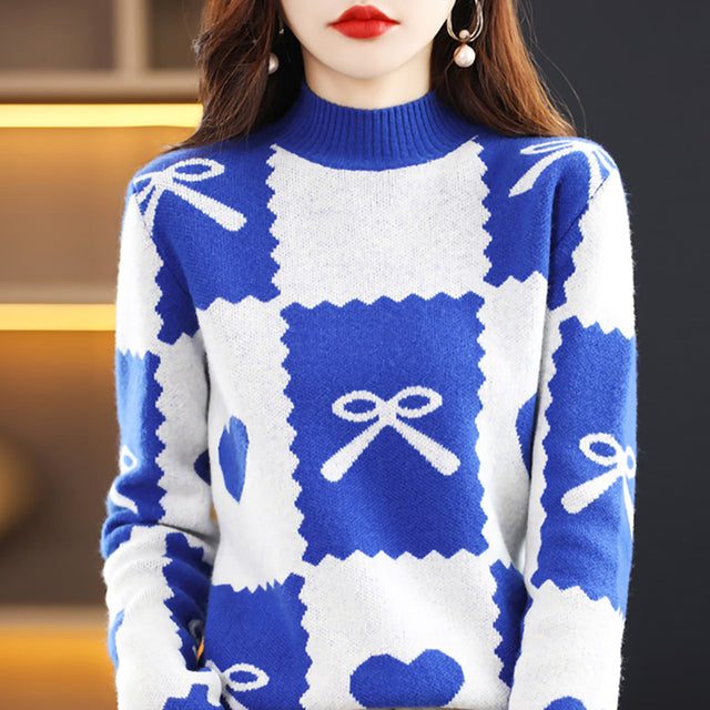 Cashmere Merino Wool Women's Christmas Sweater
