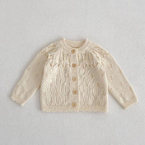 Girls' Knitted Cardigan Licarte L33 (One Piece)