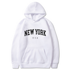 Printed Velvet Hoodie | Streetwear