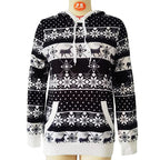 Hooded Long Sleeve Sweater for Women - Autumn/Winter