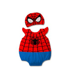 Korean Style Halloween Spider and Bat Baby Bodysuit
