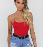 Star Backless Sexy Bodysuit for Women