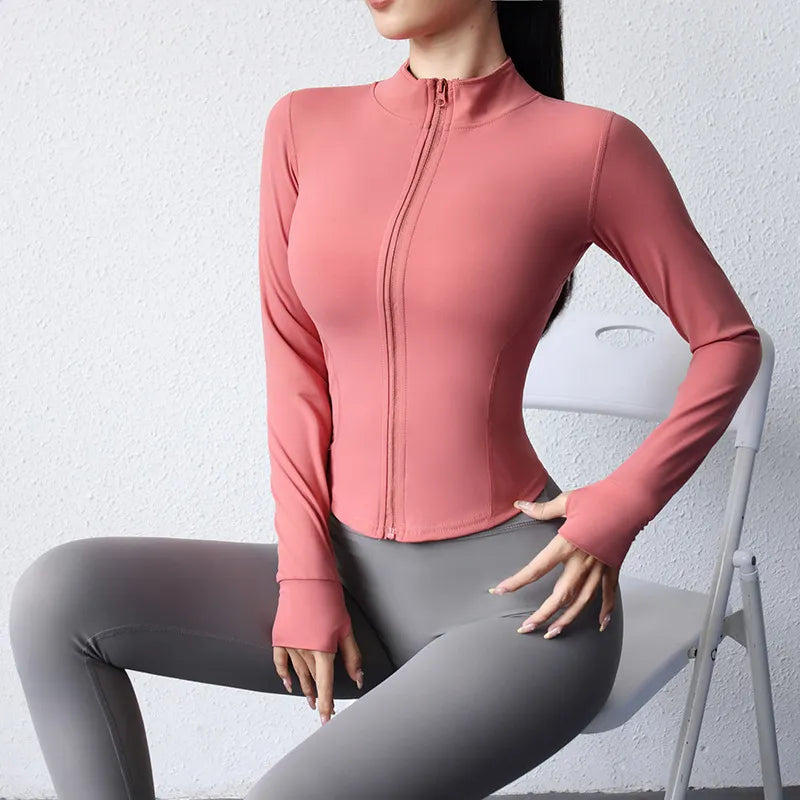 Women's Slim Fit Yoga Jacket