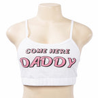 Summer Trendy Letter Print Breathable Tank Top