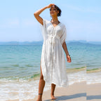 2023 Cross-Border Beach Cover-Up with Fringes