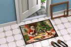 Bullmastiff Christmas Cookies Doormat