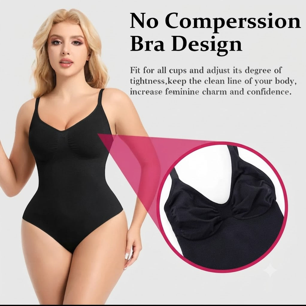 Seamless Body Shaper Bodysuit