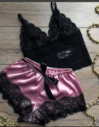 Lace Nightgown Set for Women Sleepwear Outfit