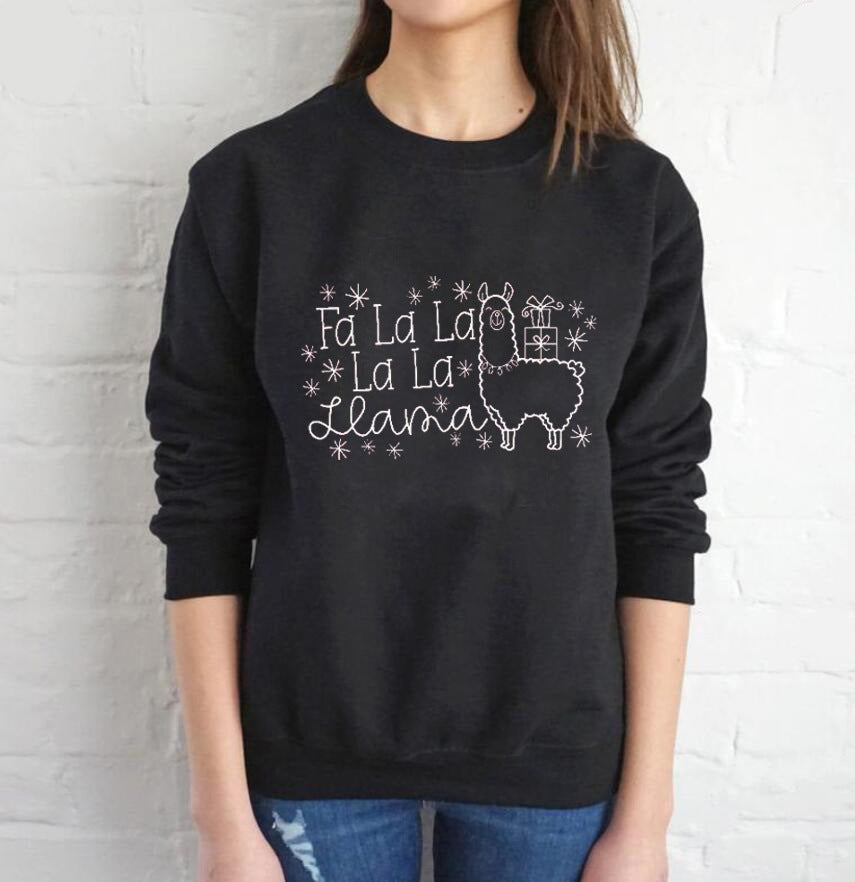 Casual Round Neck Long Sleeve Christmas Sweater