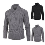 Men's Knitting Pullover Casual Fried Dough Twist Sweater | Streetwear