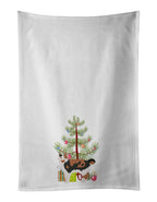 Cymric Cat Christmas Kitchen Towel Set of 2