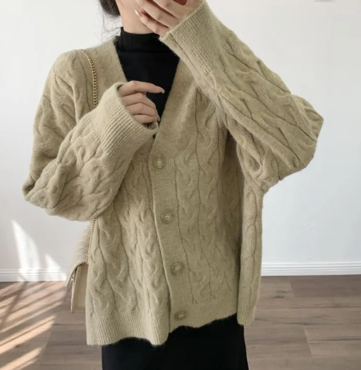 CozyChic Knitted Cardigan