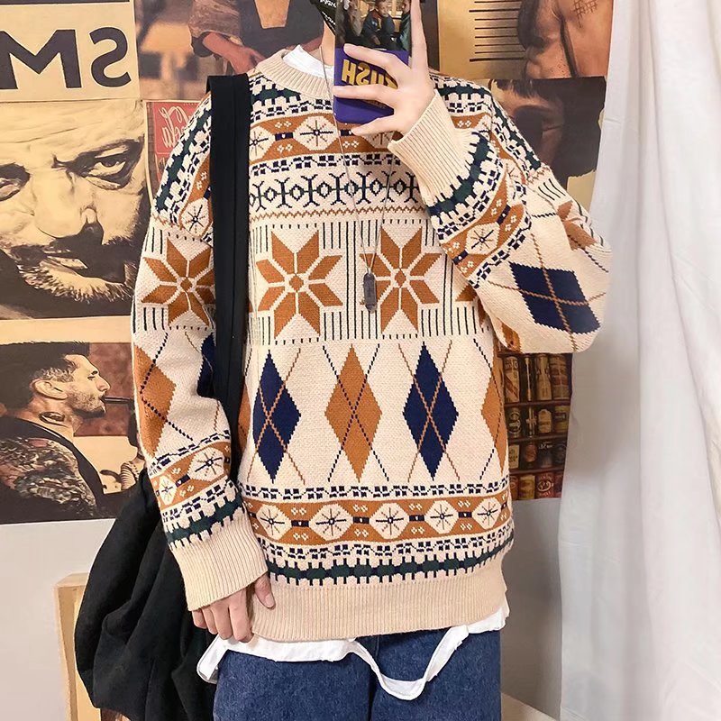 Men's Loose and Lazy Style Sweater