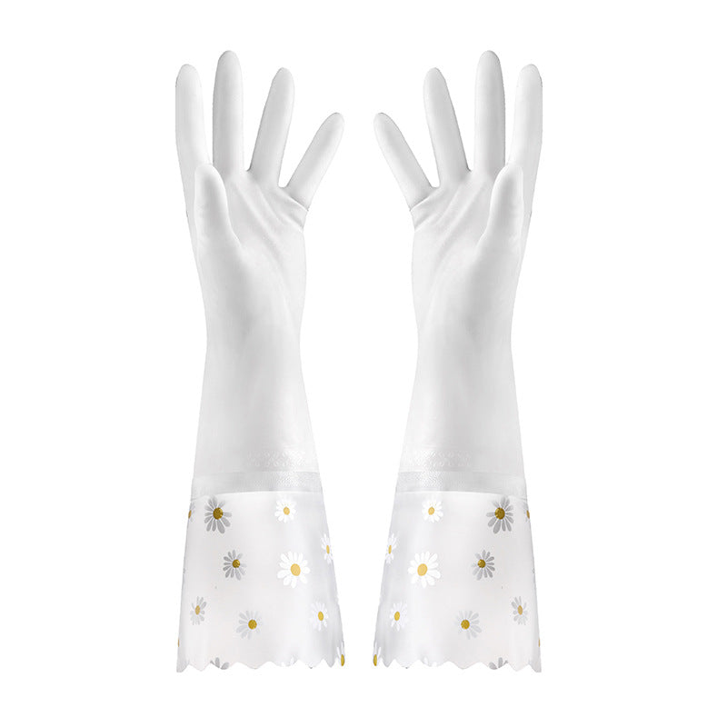 Waterproof Non-Slip Silicone Dishwashing Gloves