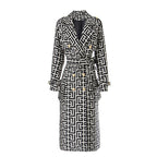 Heavy Industry Coat with Loose Design and Lace-up