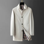 Men's Trendy Mid-length Casual Loose Trench Coat