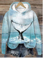 Loose Draping Cardigan Coat Sweatshirt for Comfort | Streetwear