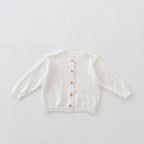 New Sweet Rhombus Hollow Long Sleeve Jacket