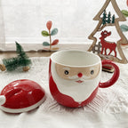 Cute Cartoon Christmas Ceramic Mug for Students