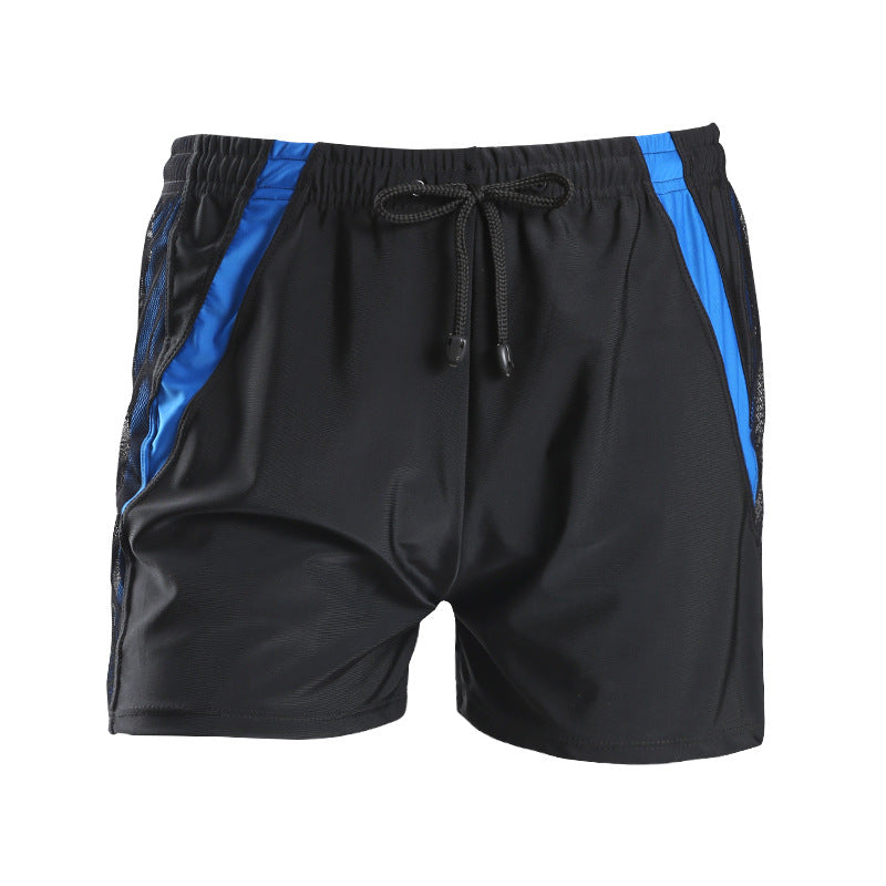 Men's Plus-Size Drawstring Swim Trunks