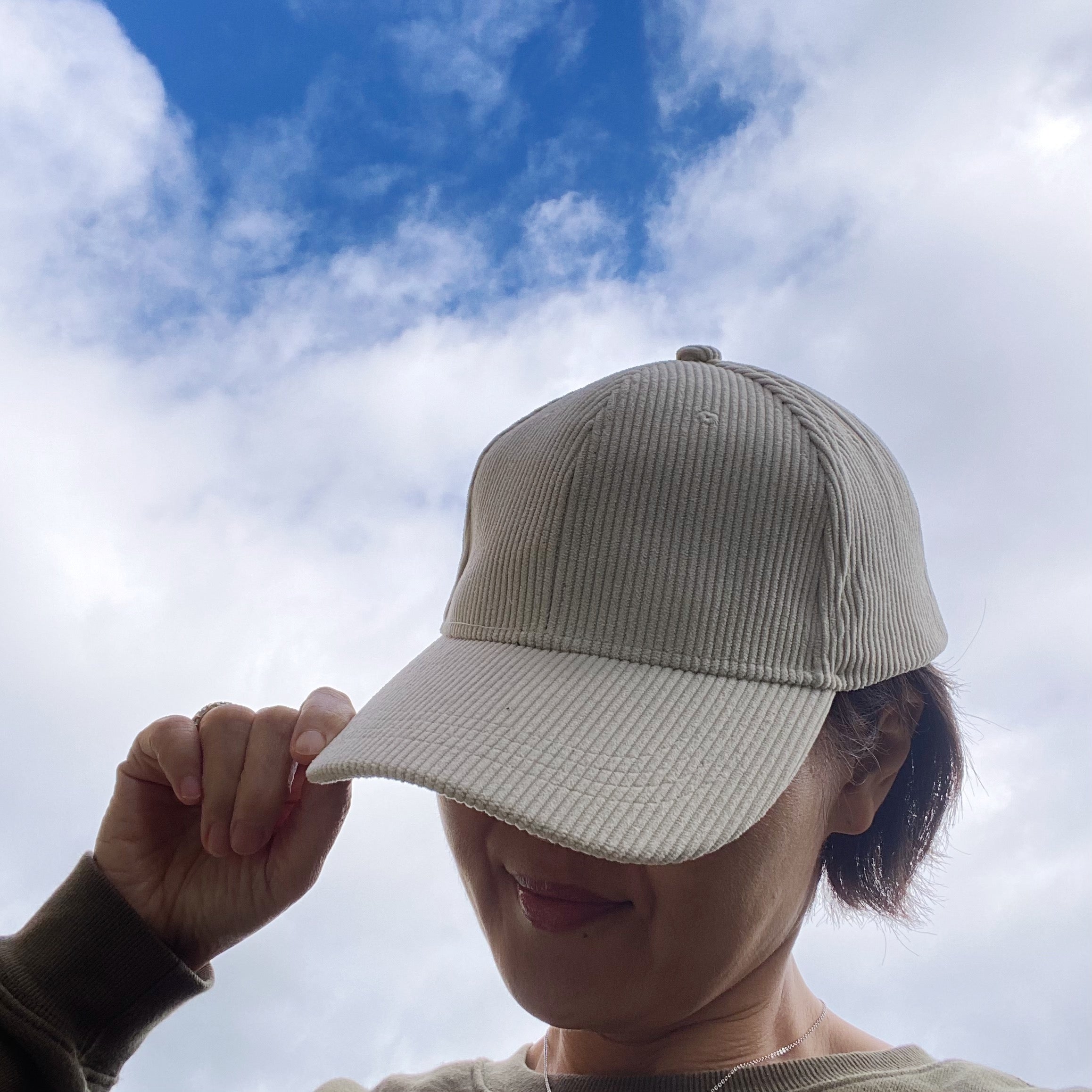 My Go To Corduroy Ball Cap | Embroidered Cap