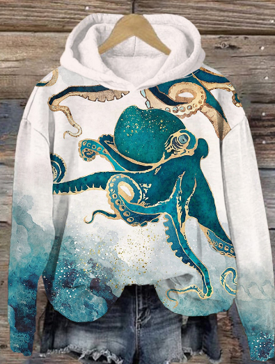 Oversized Women's Casual Hoodie with Hood | Streetwear