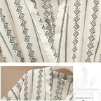 Korean Retro Summer Suit with Shawl Cardigan (Two-Piece)