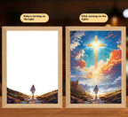 [Duplicate] Illuminated Jesus LED Art Decor | Christian Home Decor