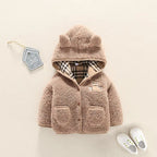 Thickened Lamb Cashmere Coat for Girls